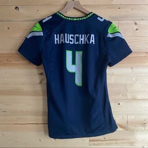 NFL Steven Hauschka #4 Seattle Seahawks kicker custom jersey Small